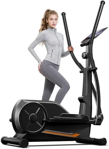 CURSOR Elliptical Exercise Machine, Elliptical Machine for Home with Hyper-Quiet Magnetic Driving System,8&16 Levels…