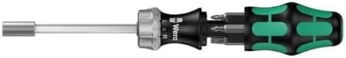 Wera Tools 05073661002/27 RA 7Pc Ratcheting Multi-Tool The "James Bond" of Screwdriver