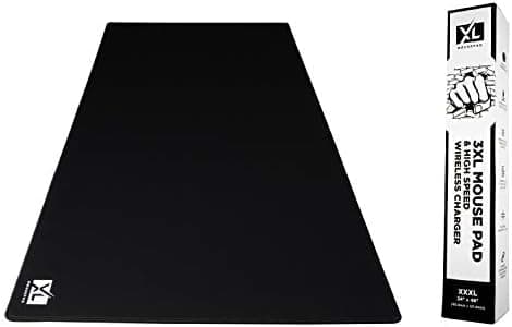 3XL Huge Mouse Pads Oversized (48''x24'') - Extra Large Gaming XXXL Mousepad for Full Desk - Super Thick Nonslip Rubber Base and…