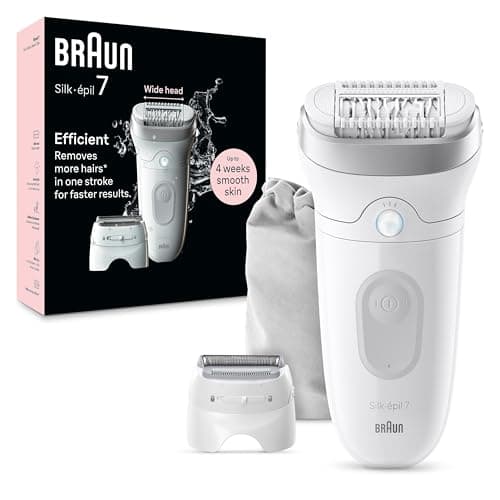 Braun Epilator Silk-épil 7, Hair Removal Device, Women Shaver & Trimmer, Wet…