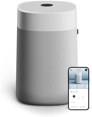 BLUEAIR Air Purifiers for Large Rooms, Cleans 3,048 Sqft In One Hour, HEPASilent Smart Air Cleaner For Home…