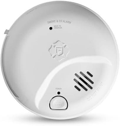 First Alert Combination Smoke & Carbon Monoxide Alarm, Interconnect Hardwire Detector with Battery…