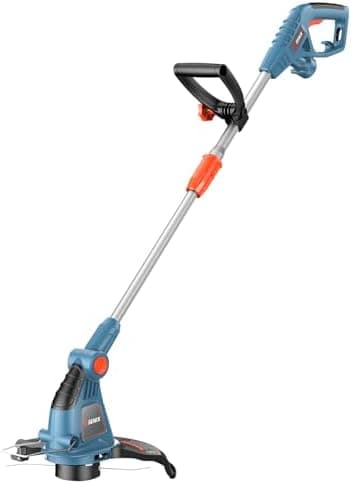 SENIX 13'' String Trimmer & Edger (2-in-1), 4-Amp Electric Weed Wacker Corded, Auto-Feed, Telescopic Shaft, Only 5lbs Lightweight…