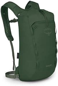 Osprey Daylite Cinch Backpack - Lightweight Travel Bag for Hikes, Festivals, and Everyday, Seaweed Green Amazon Exclusive