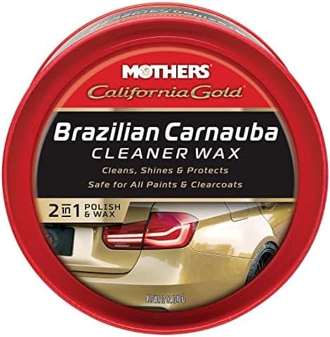 Mothers California Gold Brazilian Carnauba Cleaner Wax, 12 oz. Paste…
