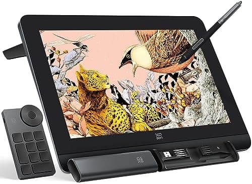 XPPen Artist Pro 16 Gen2 2.5K 16 inch QHD Drawing Tablet with Full Laminated Anti-Glare Screen 16384 Pressure Levels X3 Pro…