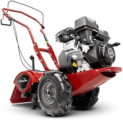 EARTHQUAKE Victory Rear Tine Tiller, Powerful 209cc 4-Cycle Viper Engine, Rugged Bronze Gear Transmission, Counter-Rotating…