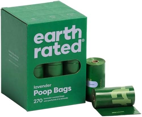 Earth Rated Poop Bags for Dogs, Guaranteed Leak Proof and Extra Thick Waste Bag Refill Rolls…