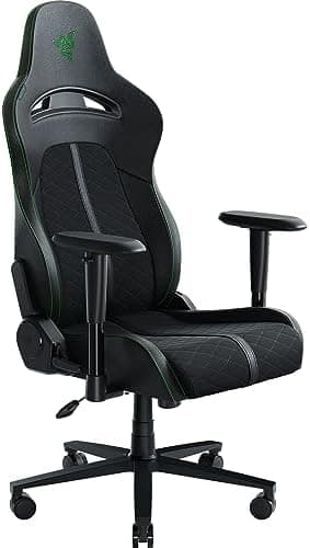 Razer Enki X Essential Gaming Chair: All-Day Comfort - Built-in Lumbar Arch - Optimized Cushion Density…