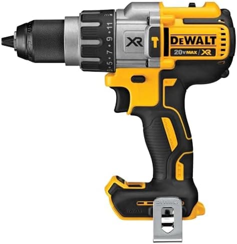 DEWALT 20V MAX XR Cordless Hammer Drill Driver Brushless, Heavy Duty 1/2", 3-Speed, Tool Only…