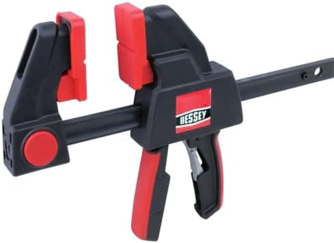 BESSEY EHK SERIES - 600 lb Clamping Force - 12 in - EHKXL12 Trigger Clamp Set - 3.625 in. Throat…