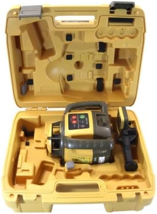 Topcon RL-H5A Self Leveling Horizontal Rotary Laser with Field Book, LS-80 Receiver, Detector…