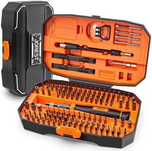 JOREST 152 in 1 Precision Screwdriver Set, Tool Gifts for Men, Magnetic Repair Tool Kit for Electronics, Macbook, Laptop, PC, RC…