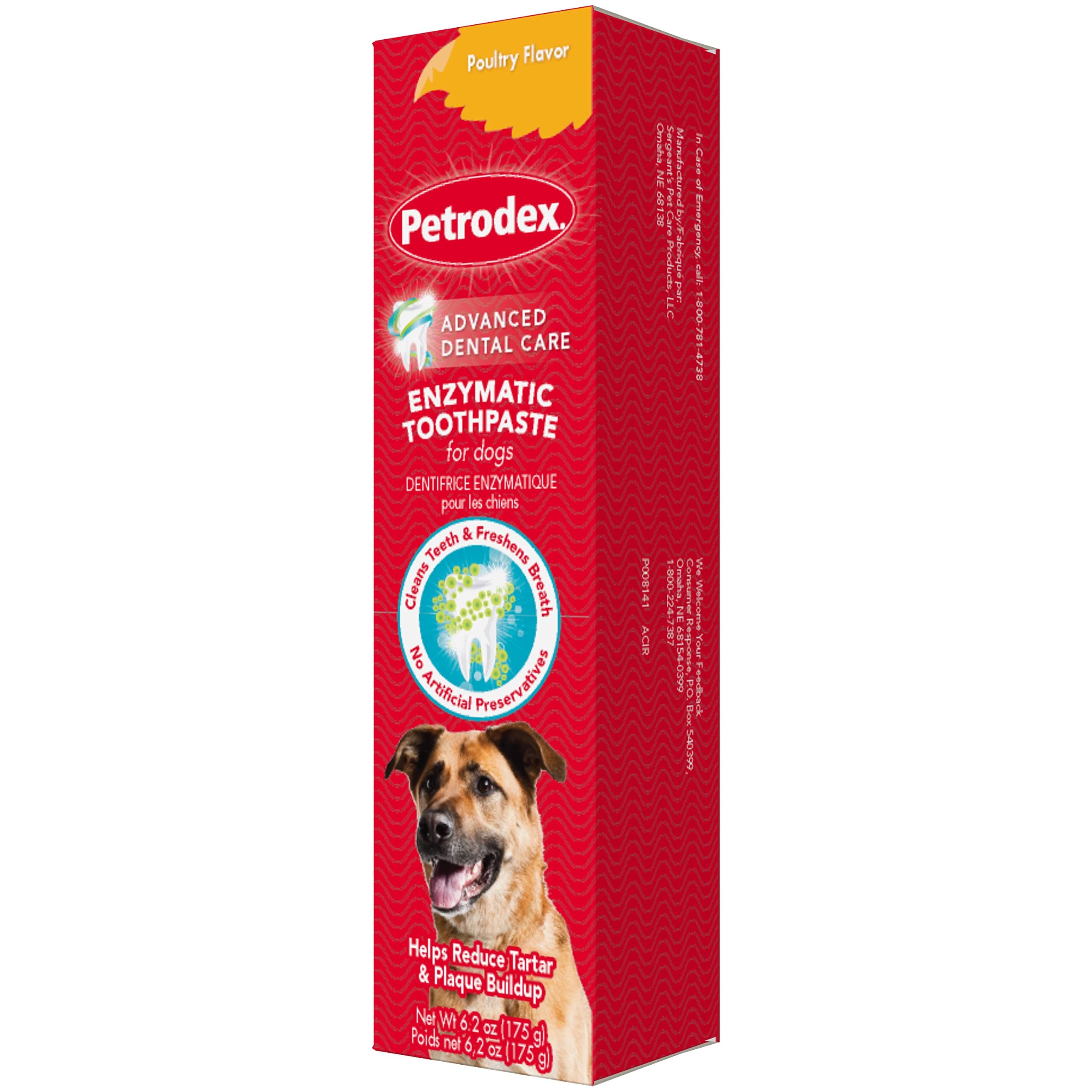 Petrodex Toothpaste for Dogs and Puppies, Cleans Teeth and Fights Bad Breath, Reduces Plaque and Tartar Formation, Enzymatic…