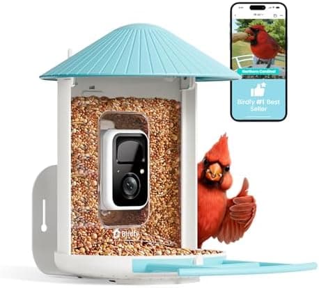 NETVUE by Birdfy Smart Bird Feeder with AI Camera, Auto Capture Videos & Live Stream, Wireless Wildbird Watching, Outdoor…