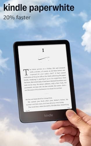 Amazon Kindle Paperwhite 16GB (newest model) – 20% faster, with new 7" glare-free display and weeks of…