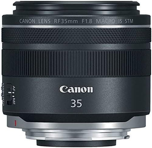 Canon RF35mm F1.8 is Macro STM Lens, Black, Compatible with EOS R Series Mirrorless Cameras