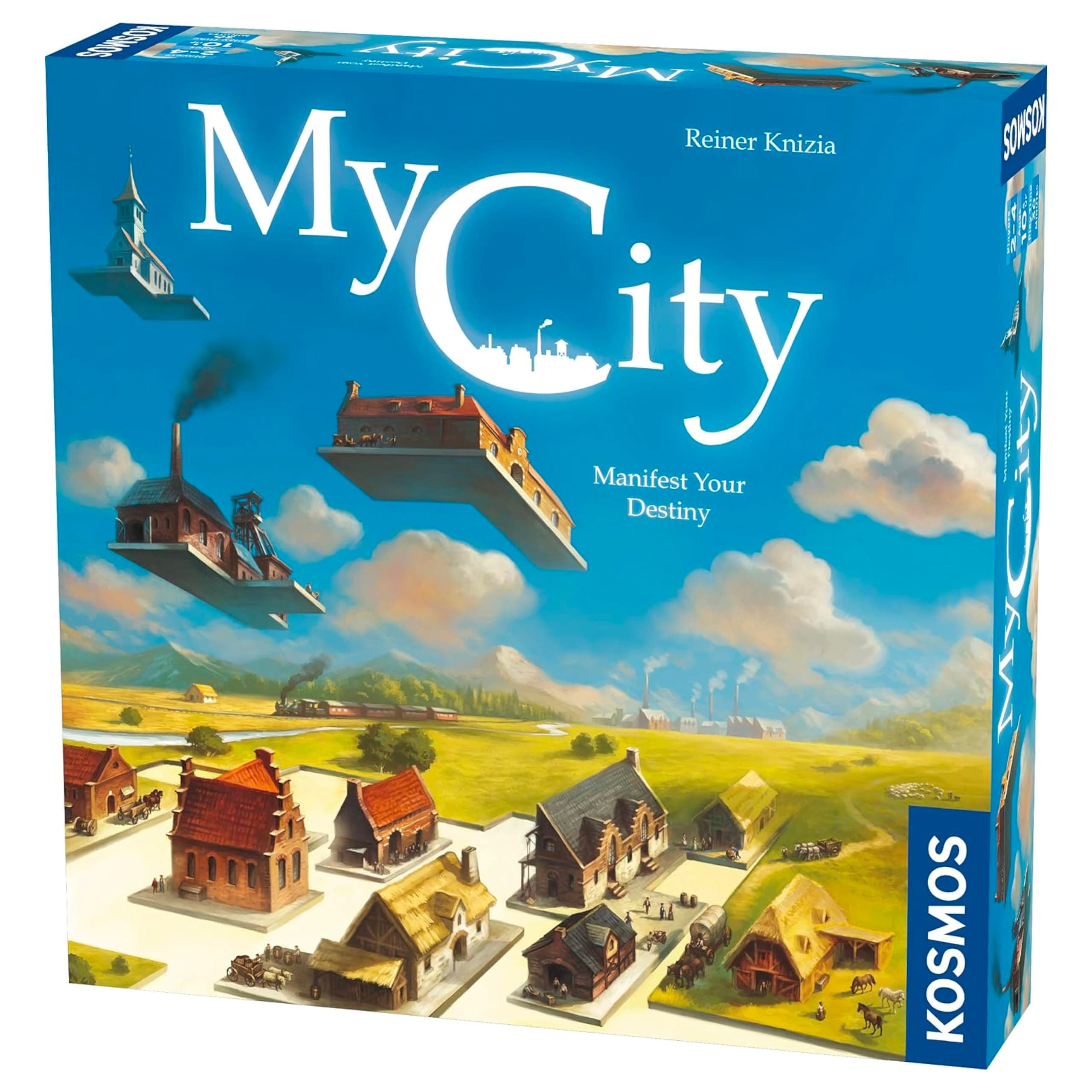 Thames & Kosmos My City | Family – Friendly | Legacy Board Game | Kosmos Games | 2 to 4 Players | Ages 10 and Up | Award Winning…