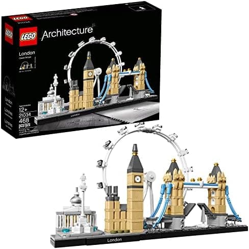 LEGO Architecture London Skyline Collection 21034 Building Set Model Kit and Gift for Kids and Adults (468…