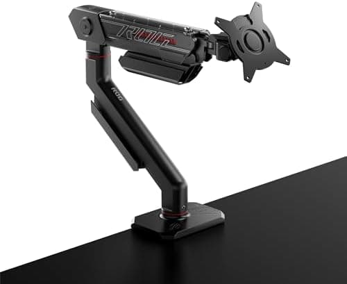 ASUS ROG Ergo Monitor Arm (AAS01) - Monitor Mount with Cable Management, Ergonomic, Pivot, Swivel, Height…