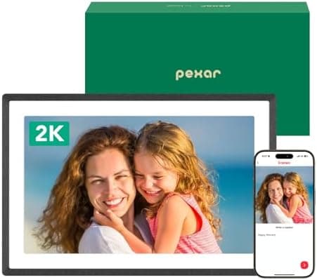 pexar by Lexar WiFi Digital Picture Frame 11″ | Yahoo Tech Best Tested Frame 2026 | 2K Resolution Ultimate…