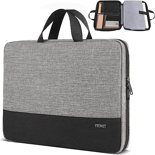 Ytonet Laptop Case, 15.6 inch TSA Laptop Sleeve Computer Bag Water Resistant Computer Case Carrying Cover Compatible for Lenovo…