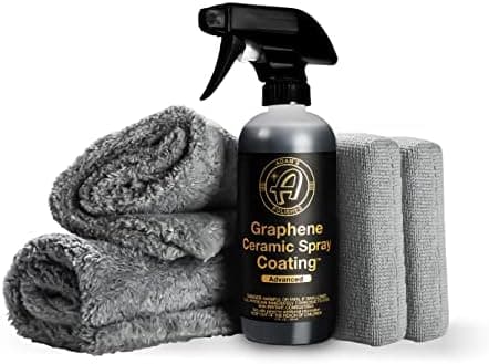 Adam's Advanced Graphene Ceramic Spray Coating Kit - 18+ Months Sprayable Graphene Oxide Ceramic Coating for Cars, Boats, RV's &…
