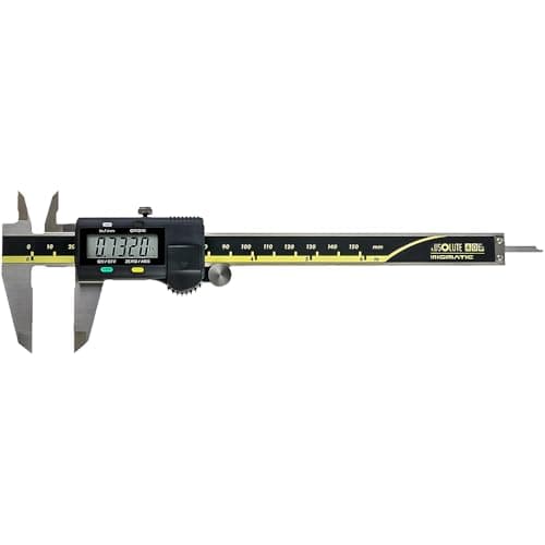 Mitutoyo 500-196-30 Digimatic Caliper 6" (150mm) – High-Precision AOS Encoder – Stainless Steel Electronic Vernier Caliper with…