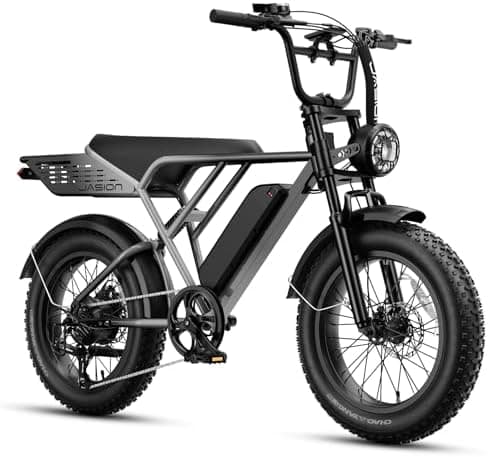 Jasion RetroVolt&Pro Electric Bike for Adults,2000W/3000W Peak - 30/38MPH Electric Dirt Bike,48V-52V, 13AH/20AH…