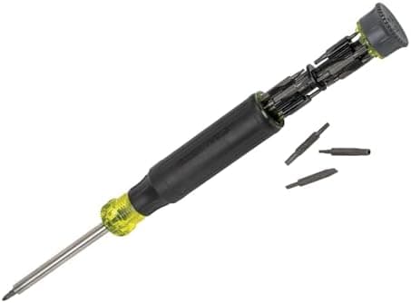 Klein Tools 32328 Precision Screwdriver, 27-in-1 Multi-Bit Screwdriver, Bits for Apple Product Repair, Rare-Earth Magnet…