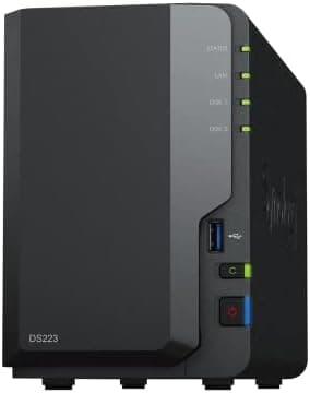 Synology DS223 Home & Office Backup Hub - Centralize Files, Protect…