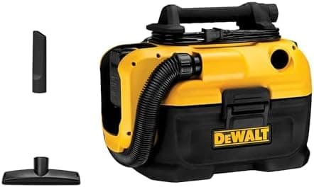 DEWALT 20V MAX Cordless Shop Vac, Wet Dry Vacuum Cleaner, Portable 2 Gallon Wet Dry Vac, Strong Suction Shop Vacuum with Hepa…