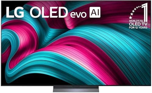 LG 77-Inch Class OLED evo AI 4K C5 Series Smart TV w/Dolby Atmos, Dolby Vision, HDR10, AI Super Upscaling 4K, Filmmaker Mode, Wow…