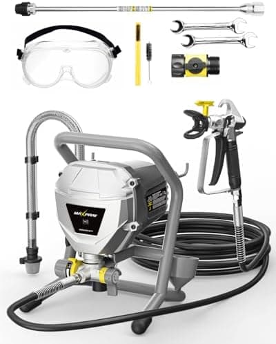 InoKraft MaXpray M1 Airless Paint Sprayer, 3000 PSI 550W Corded Electric, Thinning-Free for Latex & Stain, DIY Home Interior…