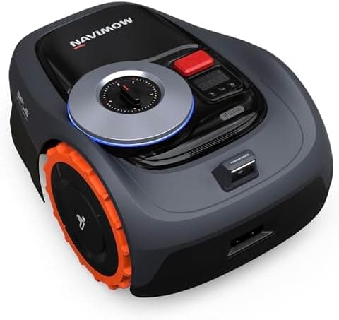 Segway Navimow i110N Robot Lawn Mower Perimeter Wire Free 1/4 Acre RTK+Vision Robotic Lawnmower, AI-Assisted Mapping, Virtual…