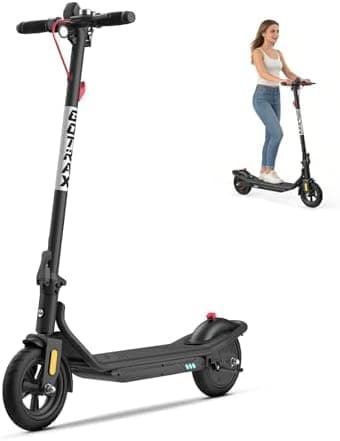 Gotrax Electric Scooter for Adults, Max 12 Mile Range & 15.5Mph by 250W Motor, 8.5" Front Air & Rear Solid Tires, Max Load 220lbs…