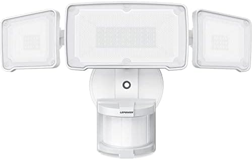 LEPOWER LED Security Lights Motion Sensor Light Outdoor, 38W 4200LM…