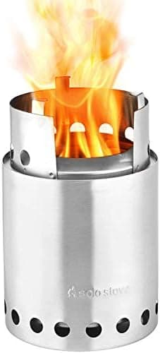 Solo Stove Titan Camping Stove Portable Stove for Backpacking and Outdoor Cooking Great Stainless…