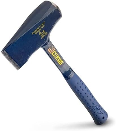 Estwing Special Edition Fireside Friend - Leather 14" Wood Splitting Maul with Forged Steel Construction &…