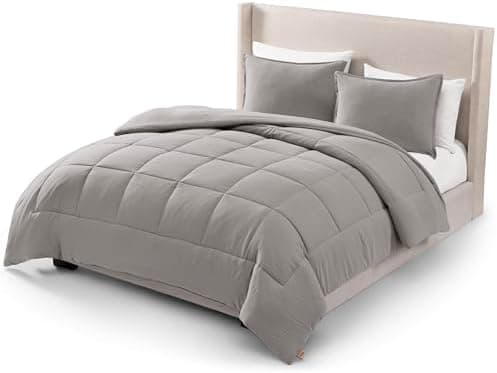 UGG Leonora Comforter Set with 2 Pillow Shams Lightweight Down Alternative Blanket Reversible Cozy Warm All Season Washable and…