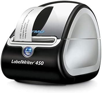 DYMO Label Printer LabelWriter 450 Direct Thermal Label Printer, Great for Labeling, Filing, Shipping…