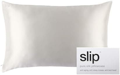 slip The Original Queen Pure Silk Pillow Case - 100% Pure 22 Momme Mulberry Silk - Queen Size Standard Pillow Case - Anti-Aging…