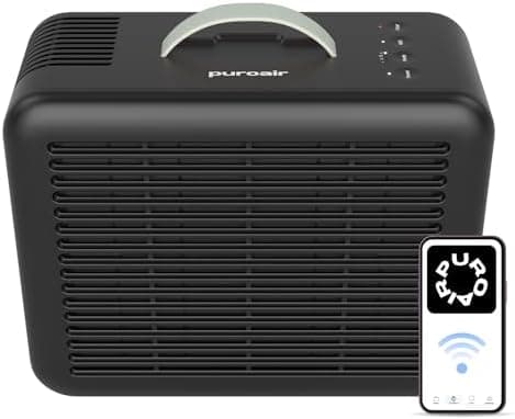 PuroAir Air Purifier 100i Smart HEPA Air Purifiers for Home Pets - Portable Small Air Purifier Filters up to…