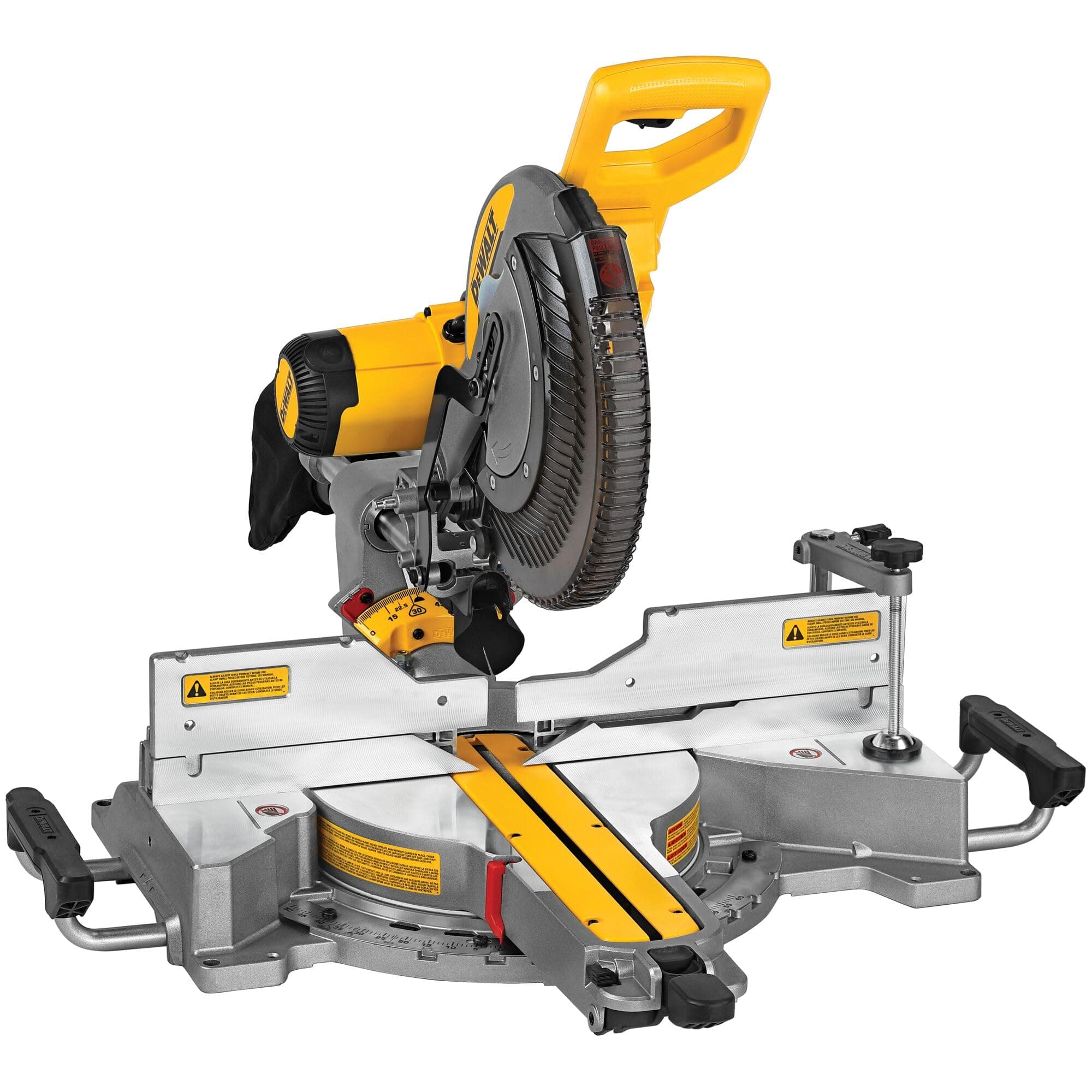 DEWALT Miter Saw, 12 Inch Double Bevel Sliding Compound Miter Saw, Includes Blade Wrench and Clamp, Increased Crosscut Capacity…