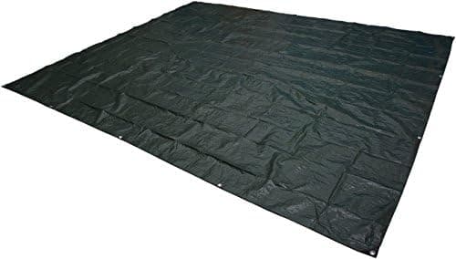 Amazon Basics Waterproof Multipurpose Camping Tarp with Reinforced Corners and Edges, Protective Cover, 9.5 x 11.3 Feet, Dark…