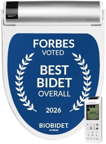 Bio Bidet BB2000 Bliss Electric Bidet Toilet Seat, Warm Water with Air Dryer, Heated Seat with Sensor and…