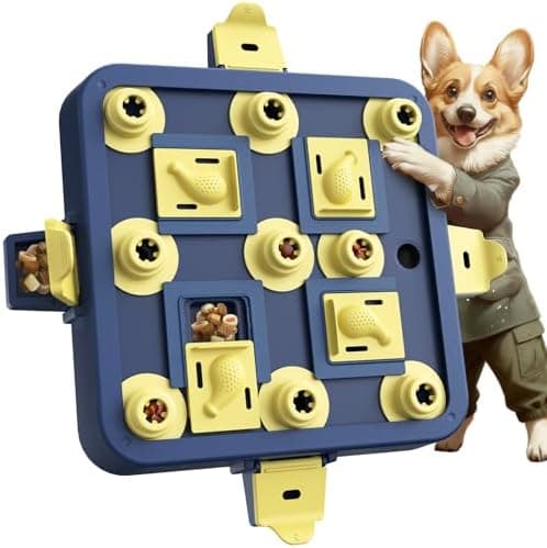 KADTC Dog Chess Puzzle Toy, Large Size, 3 Levels of Step-by-Step…