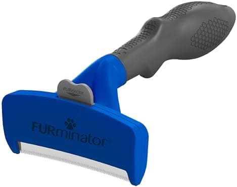 FURminator Large Dog Undercoat deShedding Tool for Long Hair, Reduces Loose Hair From Shedding