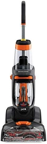 Bissell ProHeat 2X Revolution Pet Full Size Upright Carpet Cleaner, 1548F, Orange
