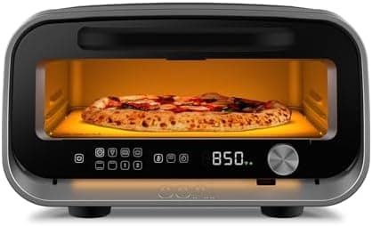 ooni Volt 2 Electric Indoor Pizza Oven - Versatile Countertop Electric Toaster Oven, Cook 12 Inch Pizzas and More - Charcoal Grey